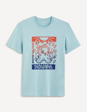 FEONJAP LIGHT BLUE SS TSHIRT