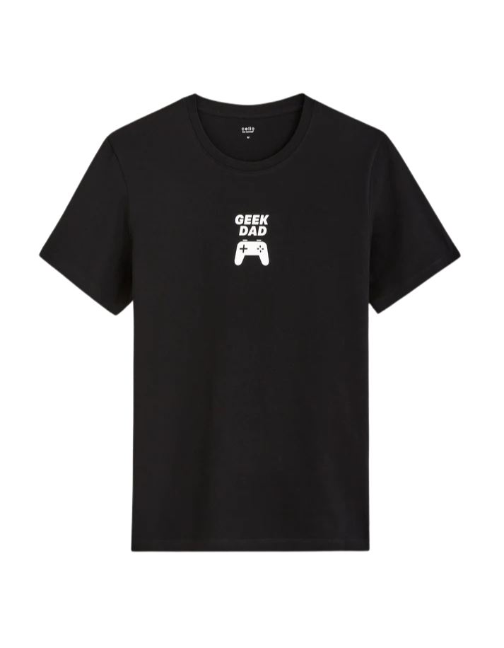 FEDARON BLACK SS TSHIRT Celio