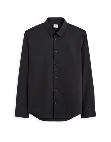 Masantalrg Black Long Sleeves Shirt Celio