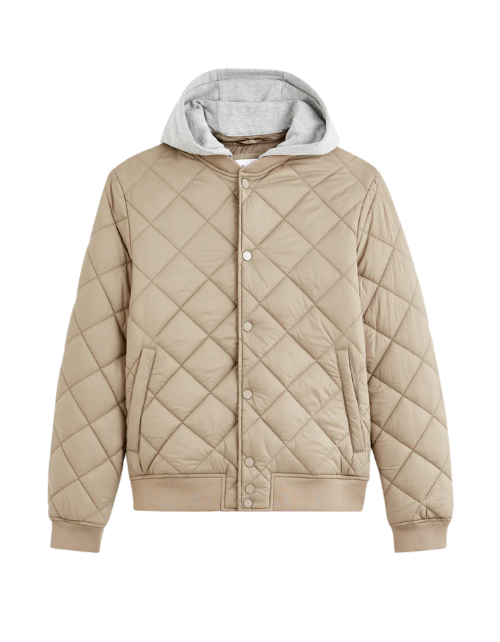 FUQUILTED BEIGE JACKET Celio