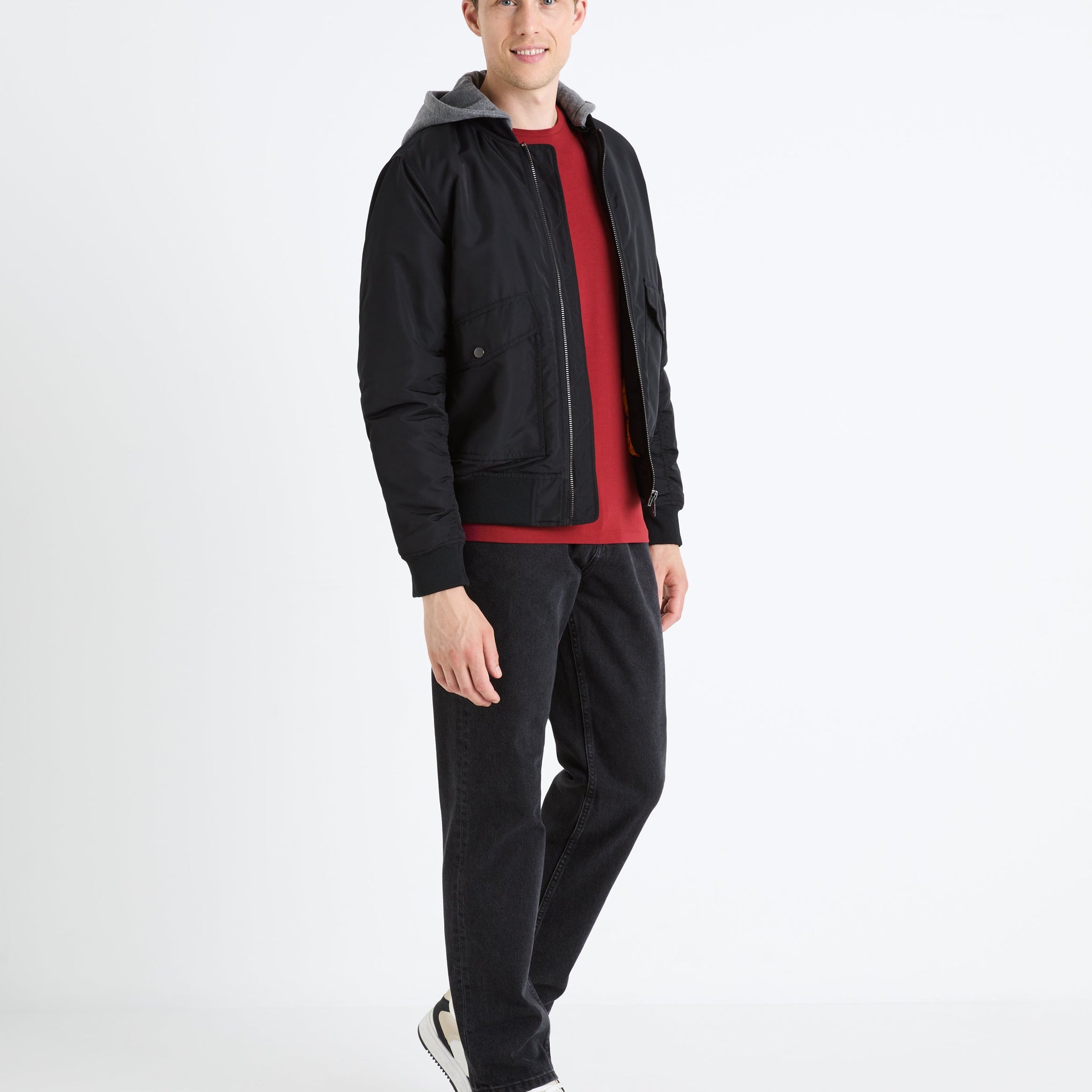 FUJAMESHOO BLACK JACKET Celio