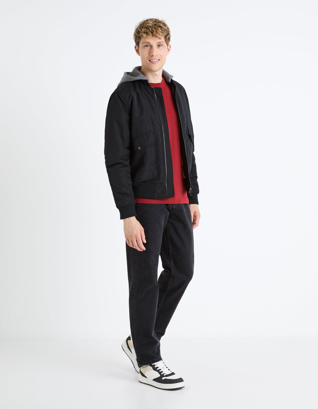 FUJAMESHOO BLACK JACKET Celio