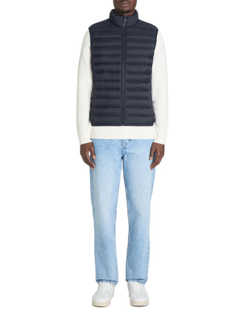 Fulock Navy Puffy Jacket Celio