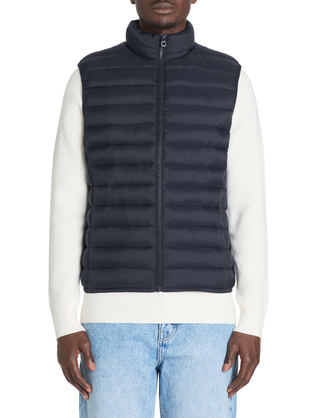 Fulock Navy Puffy Jacket Celio