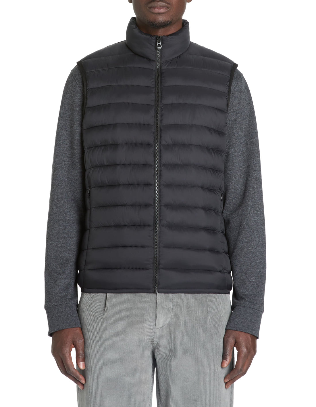 Fulock Black Puffy Jacket Celio