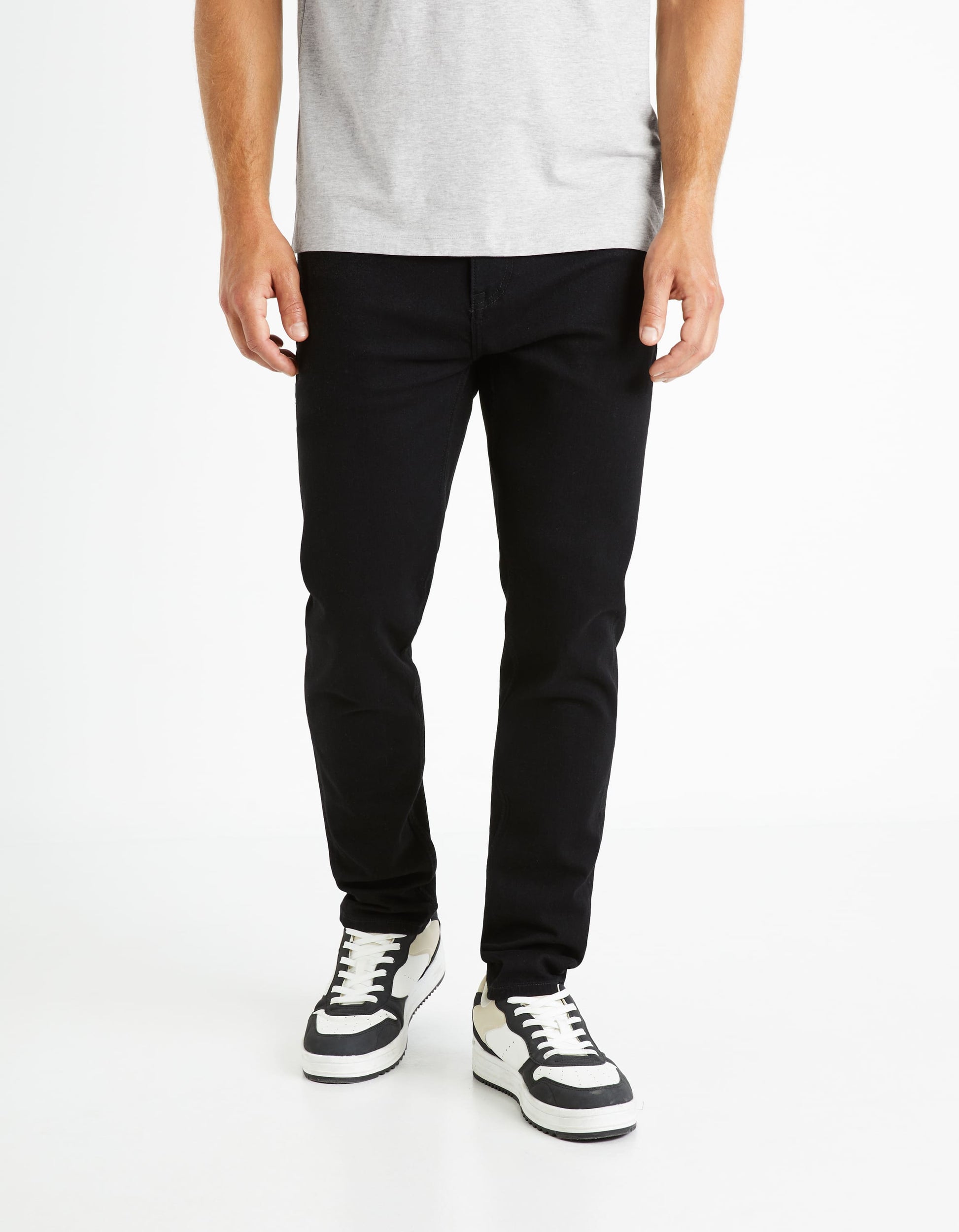 Foslim Noir Jeans Celio