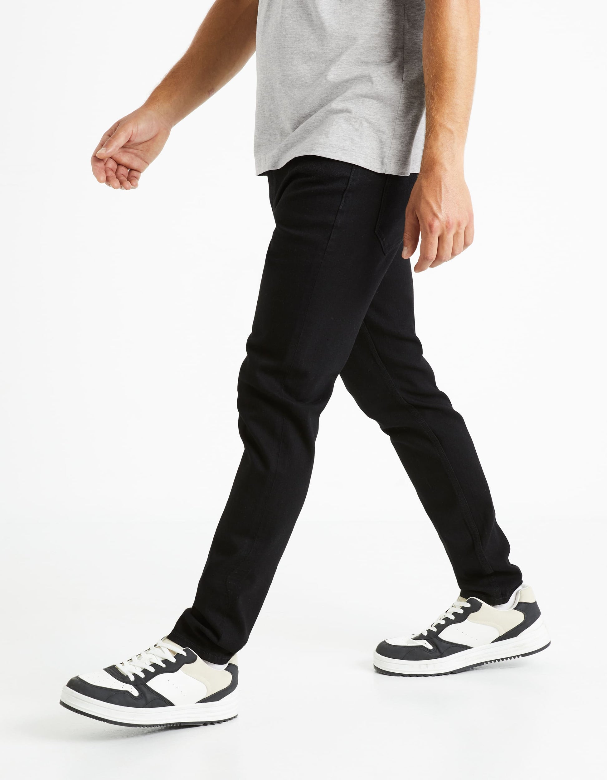 Foslim Noir Jeans Celio