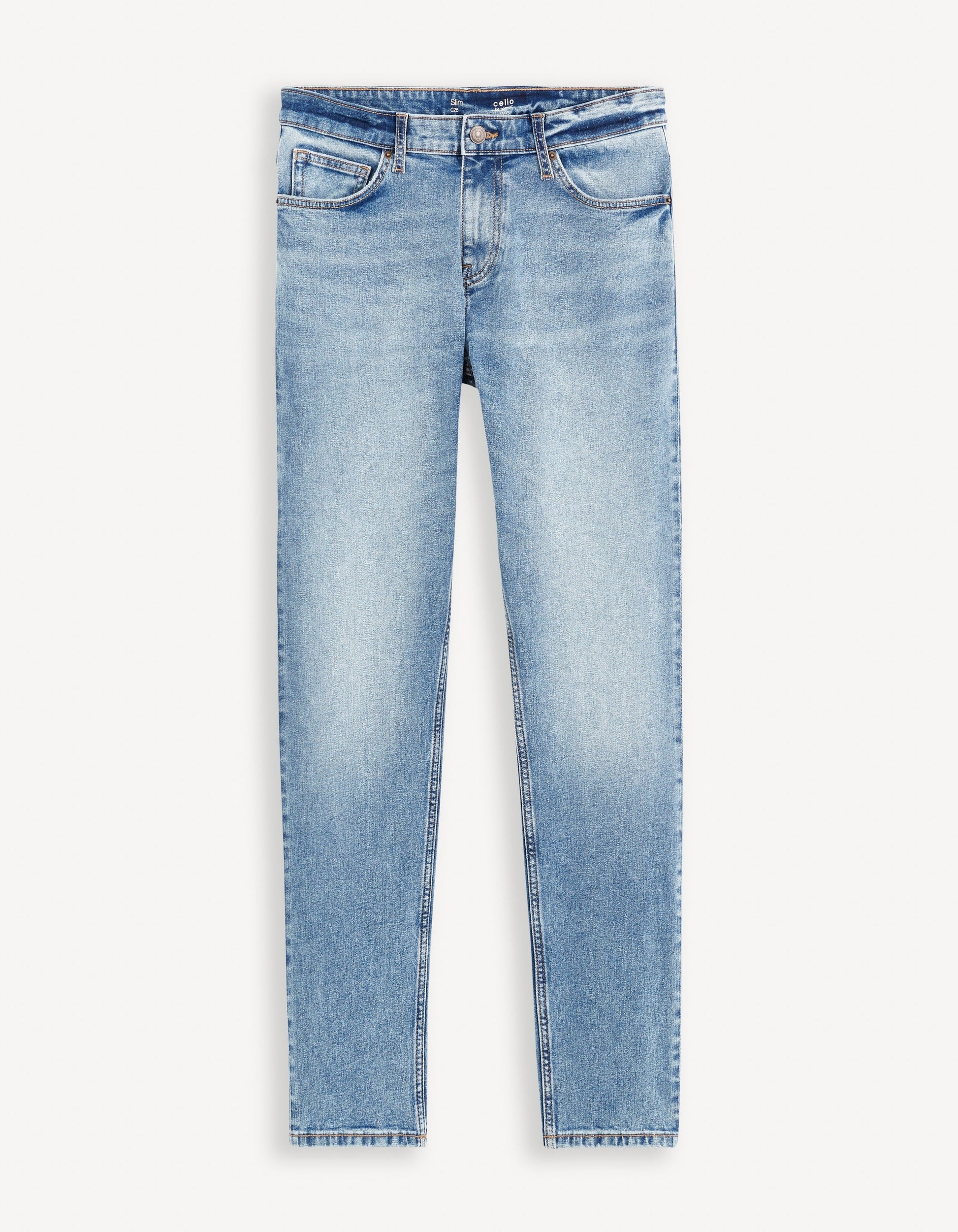 FOSLIM BLEACHED JEAN 1 LEN Celio