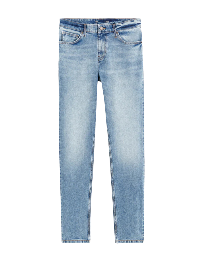FOSLIM BLEACHED JEAN 1 LEN Celio