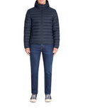 Fububble Navy Puffy Jacket Celio