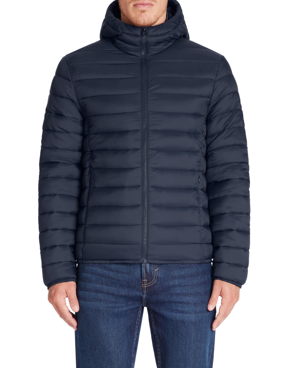 Fububble Navy Puffy Jacket Celio
