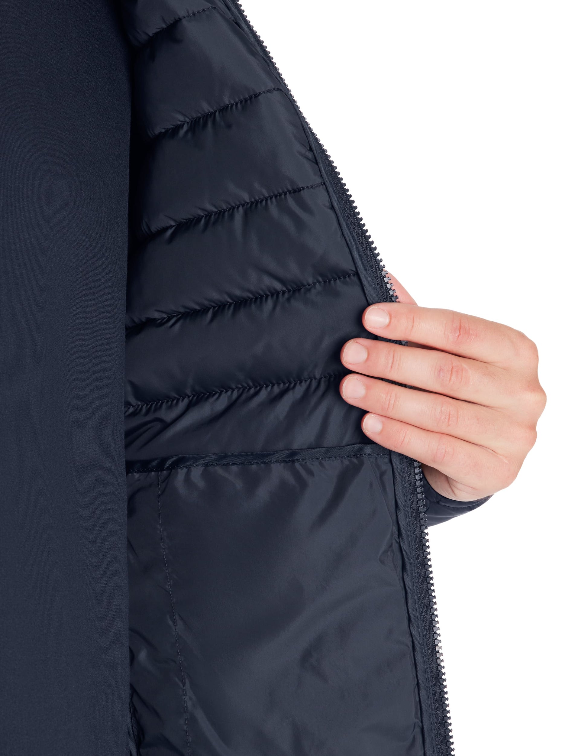 Fububble Navy Puffy Jacket Celio
