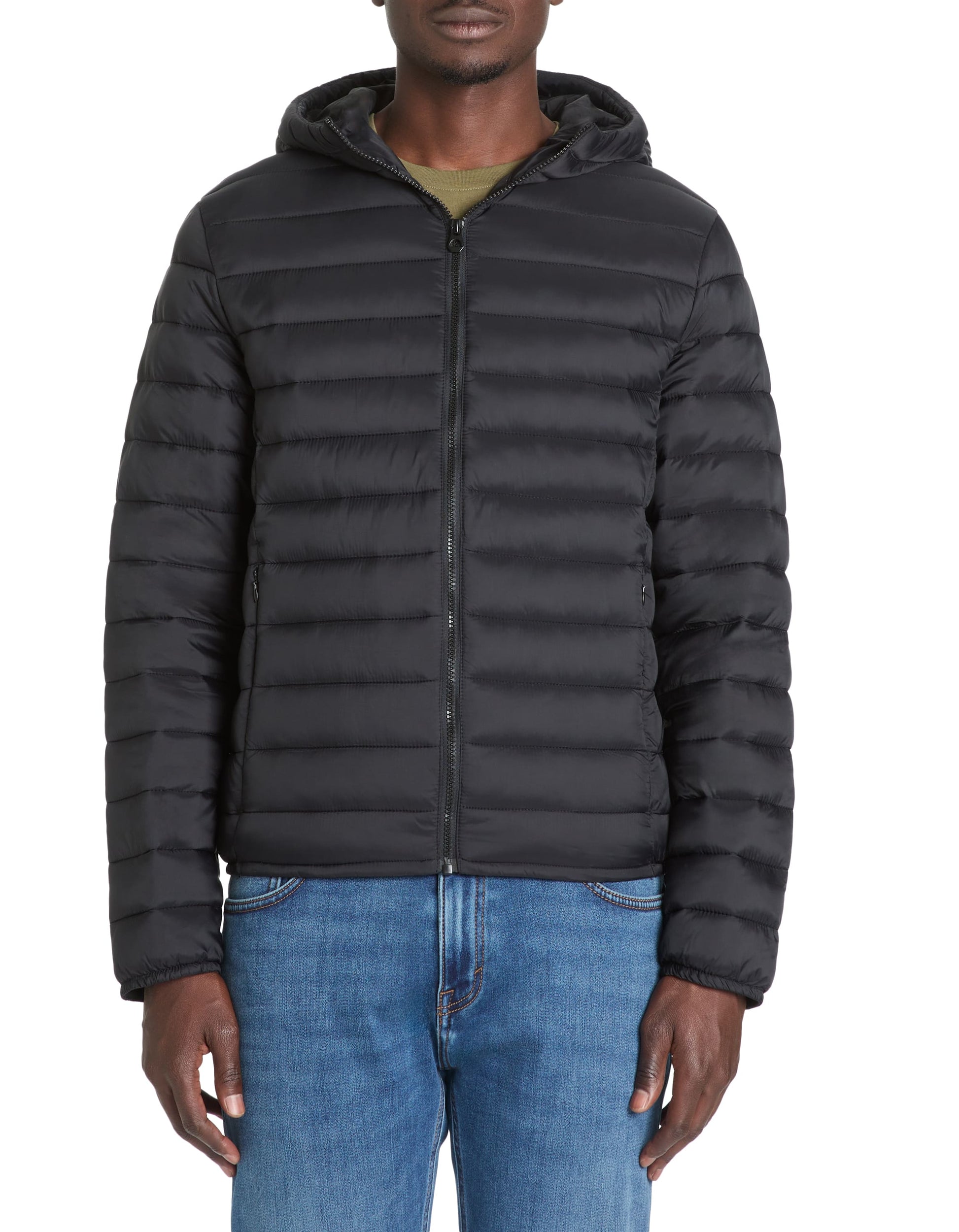 Fububble Black Puffy Jacket Celio