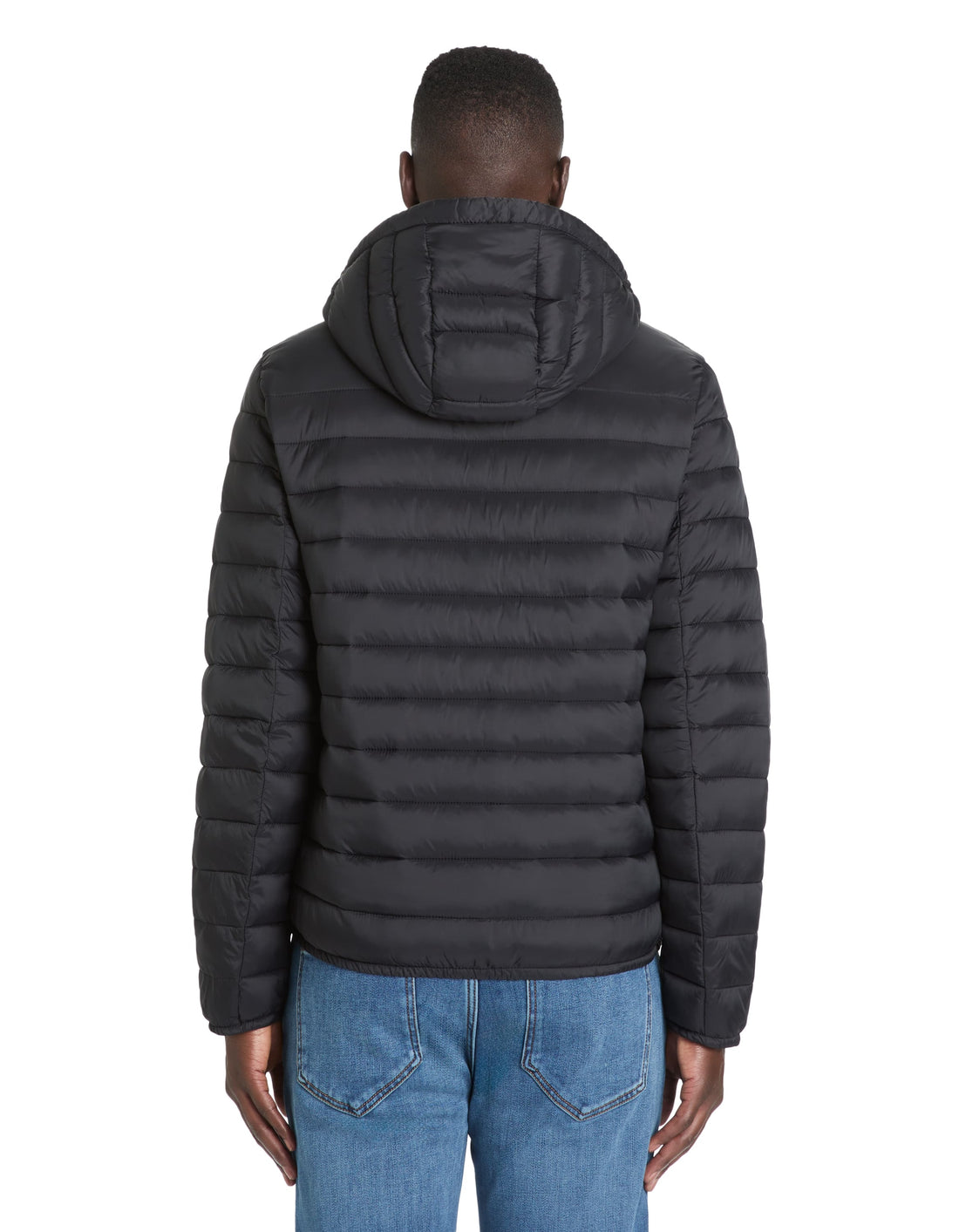Fububble Black Puffy Jacket Celio