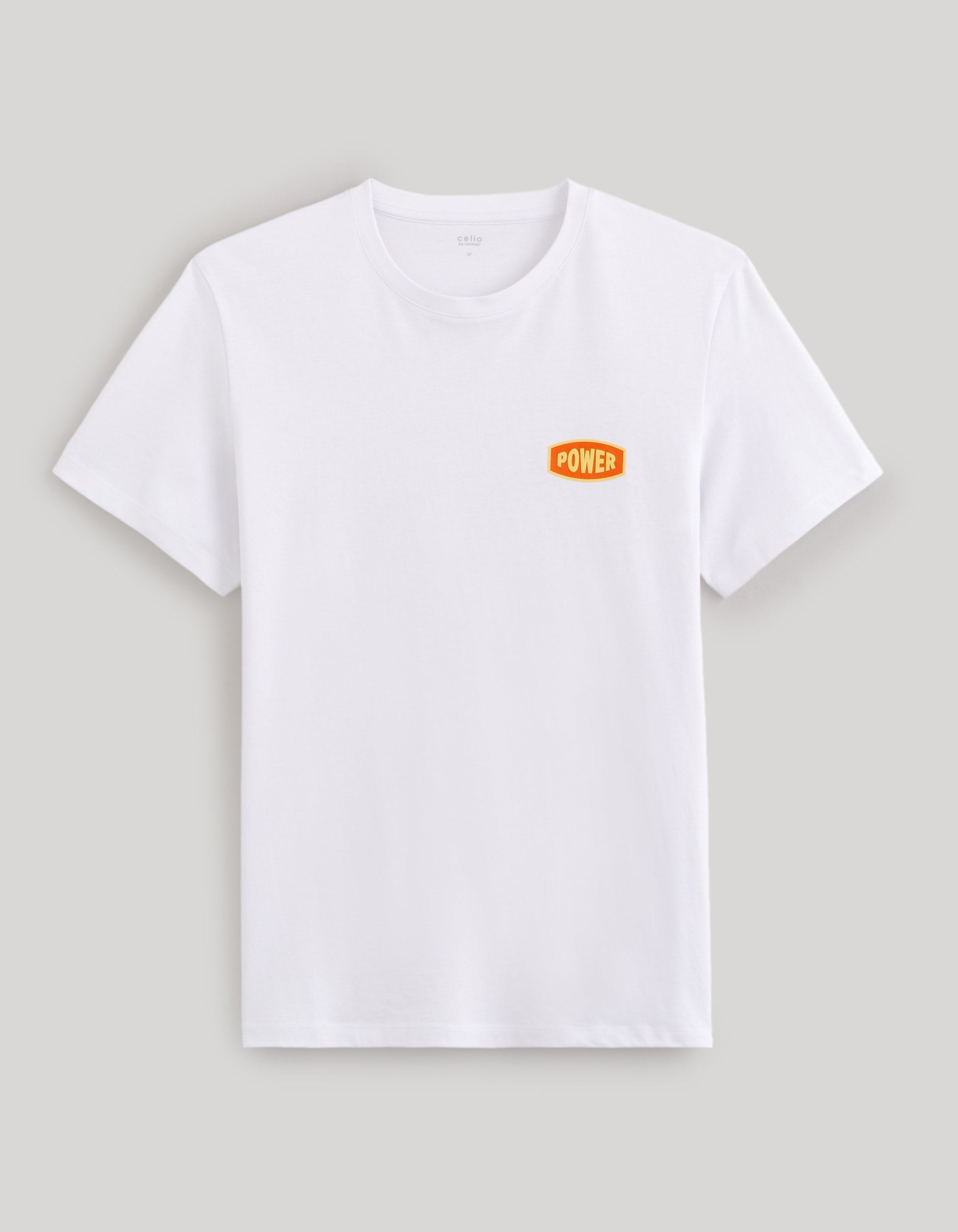 FETEXTO OPTICAL WHITE SS TSHIRT Celio