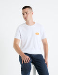 FETEXTO OPTICAL WHITE SS TSHIRT Celio
