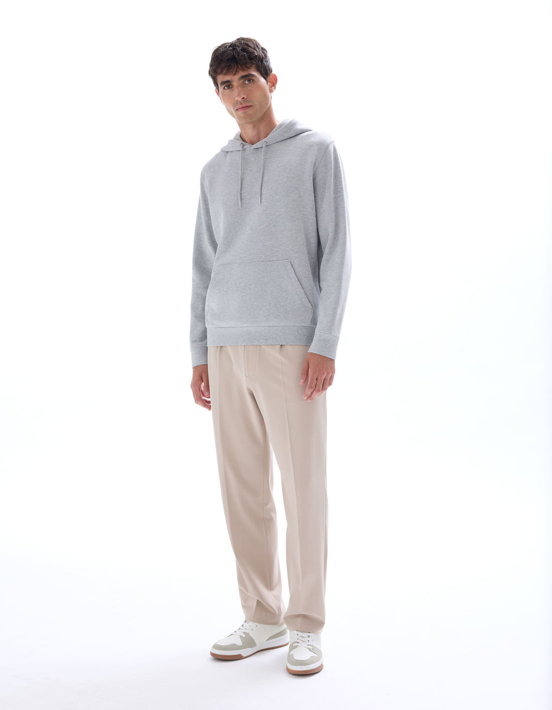 Fesix Heather Grey Sweater Celio