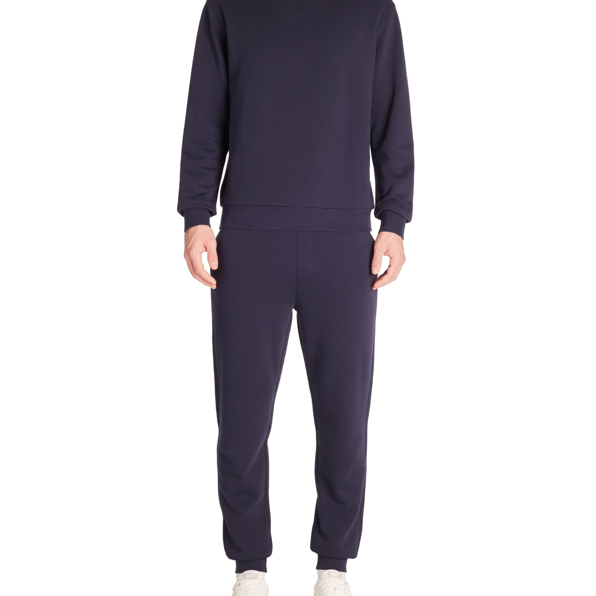 Feseven Navy Sweater