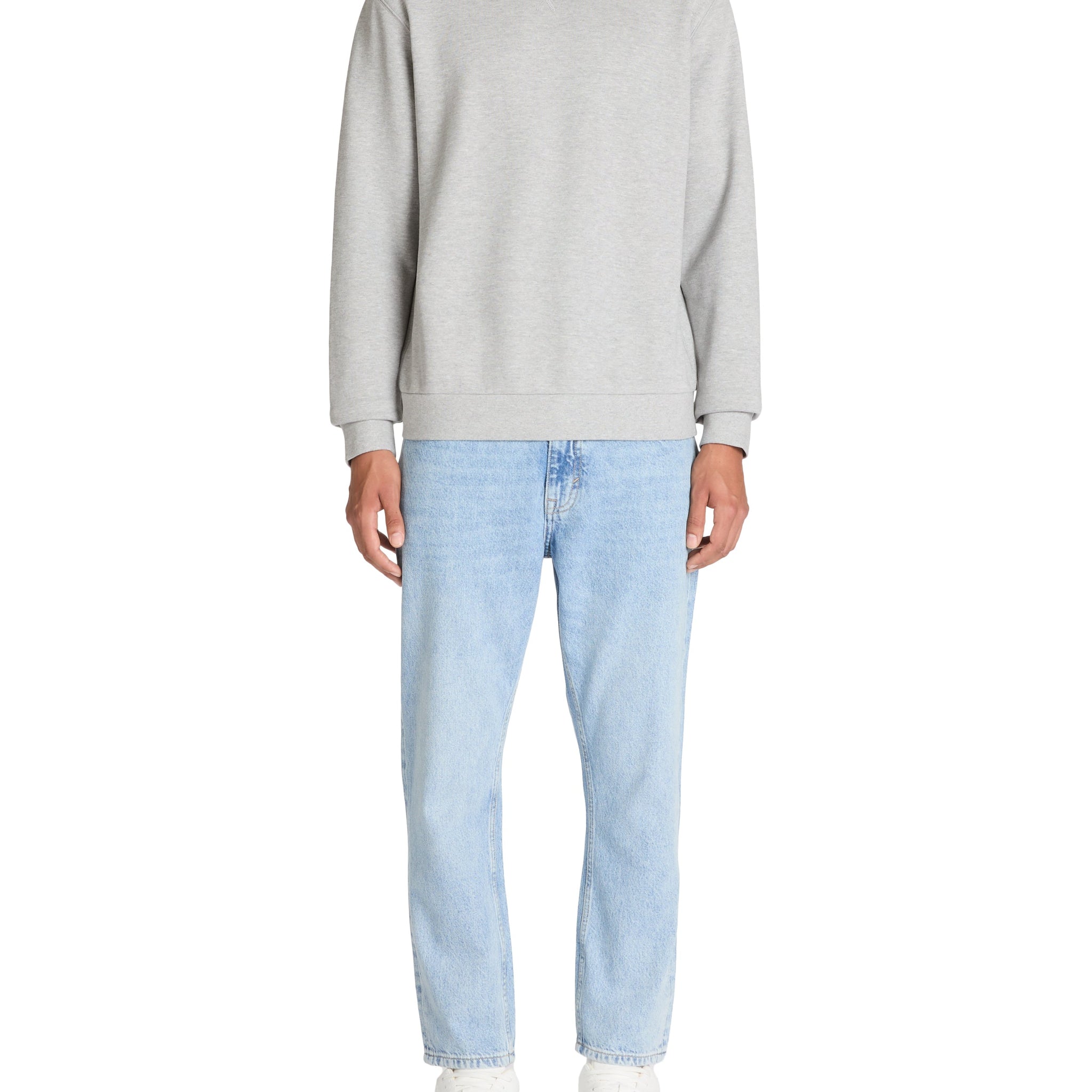 Feseven Heather Grey Sweater Celio