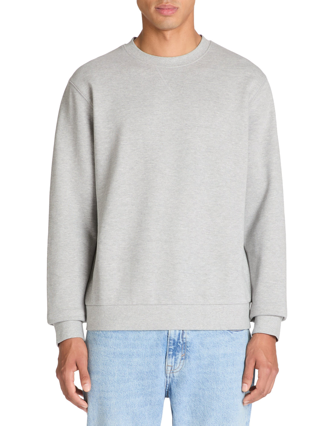 Feseven Heather Grey Sweater Celio