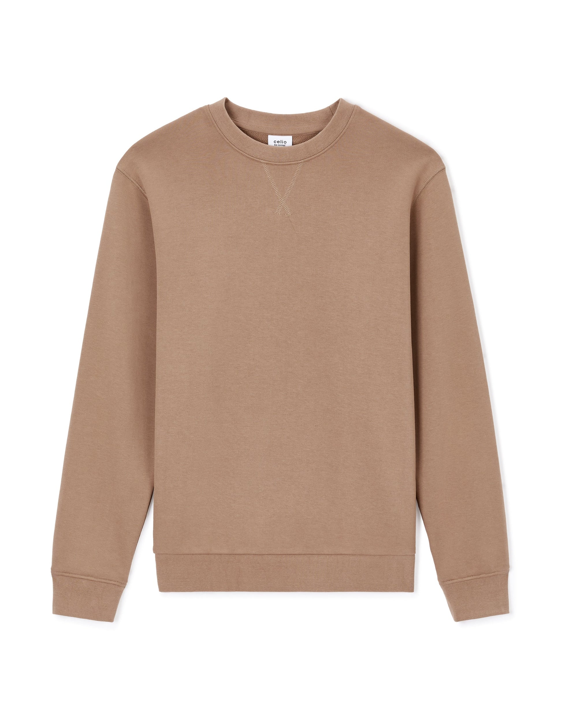 Feseven Taupe Sweater Celio