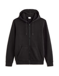 Black hoodie on a white background
