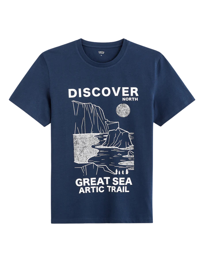FEDECAMP NAVY BLUE SS TSHIRT Celio