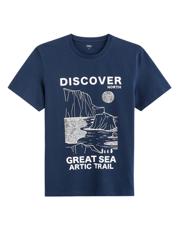 FEDECAMP NAVY BLUE SS TSHIRT Celio
