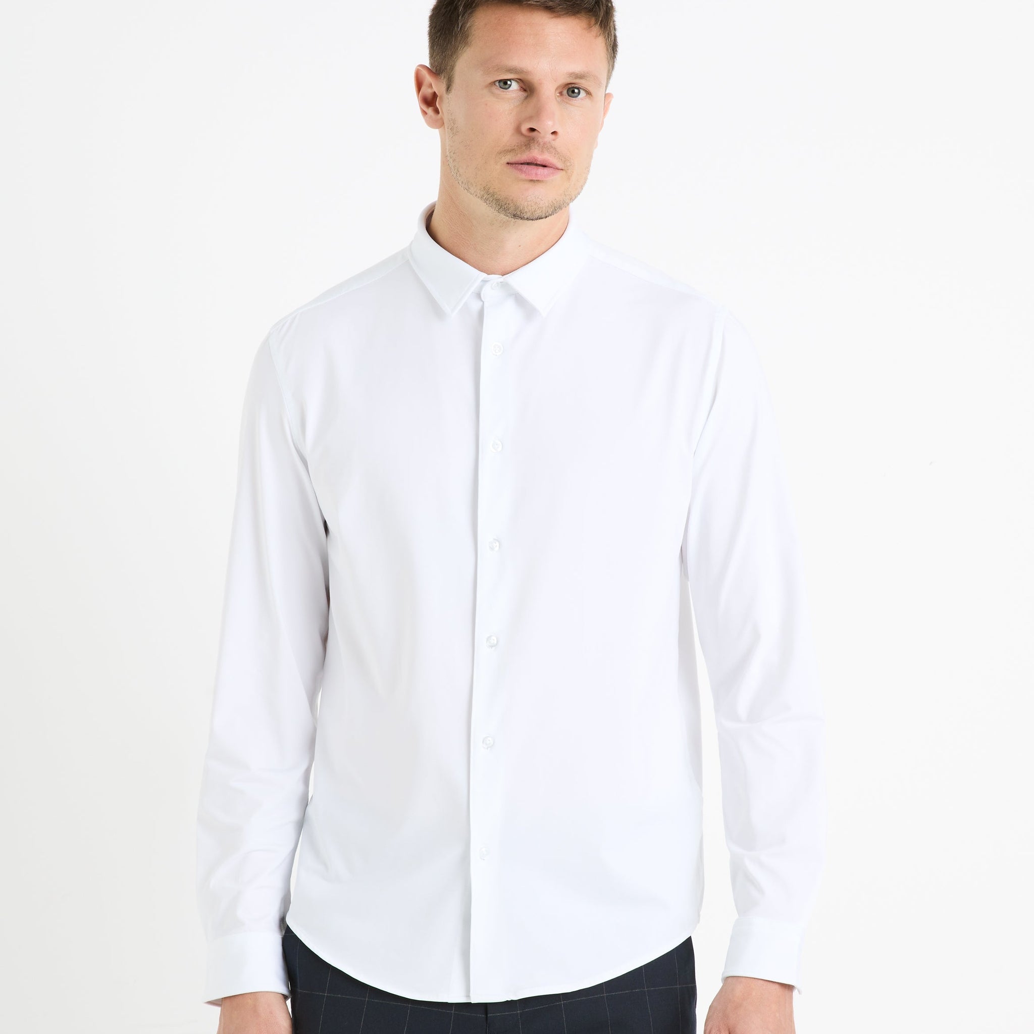 White Long Sleeves Shirt