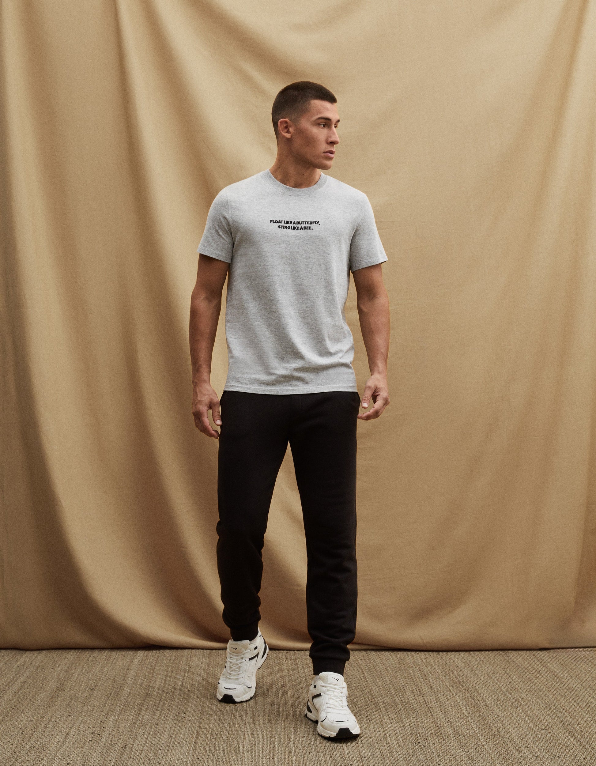 LDEALI HEATHER GREY TEE SHIRT Celio