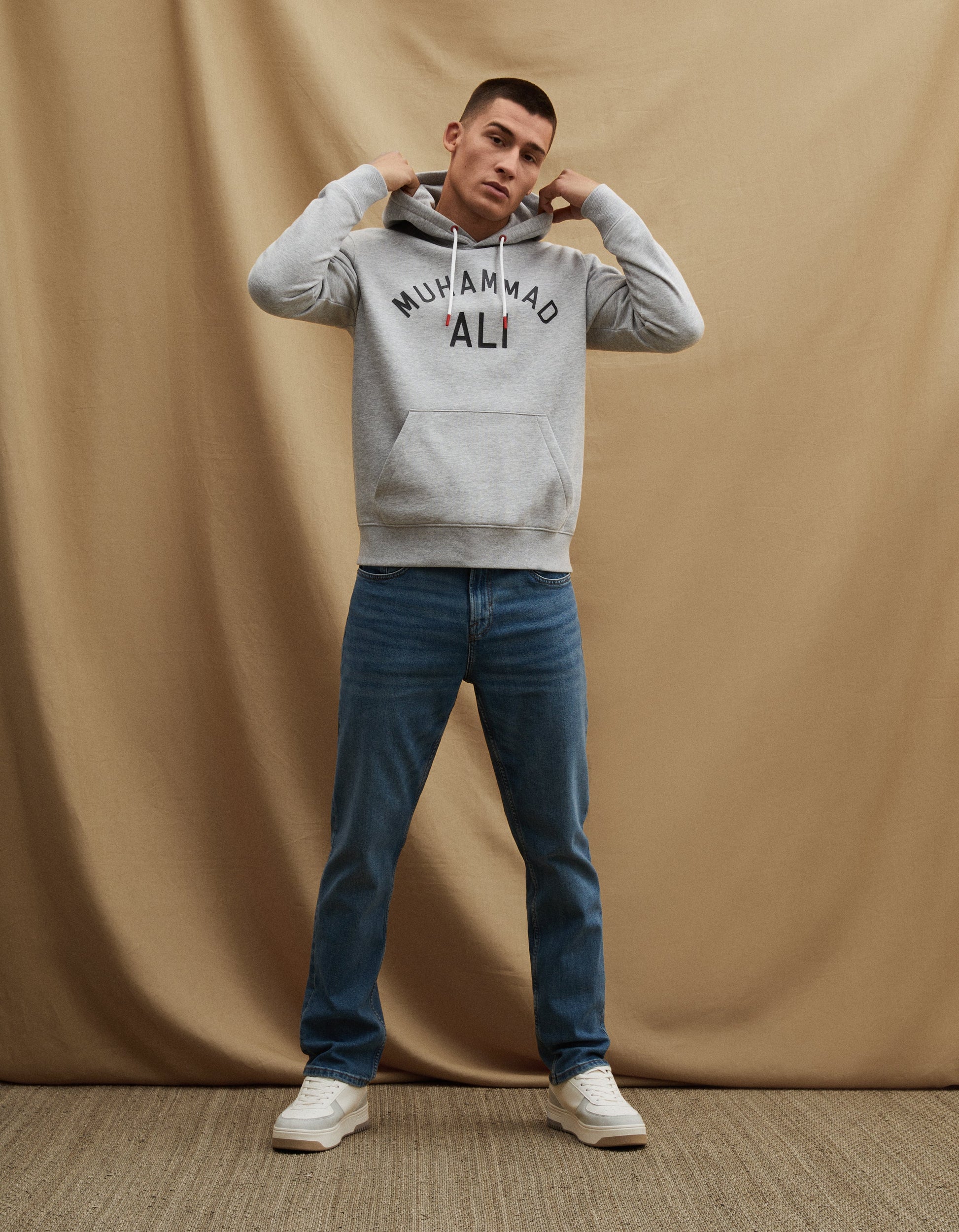 LDEALISW HEATHER GREY SWEATSHIRT Celio