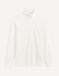 Feturtle Ecru Long Sleeves Tshirt Celio