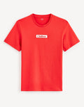FECHILLAX RED 03 SS TSHIRT Celio