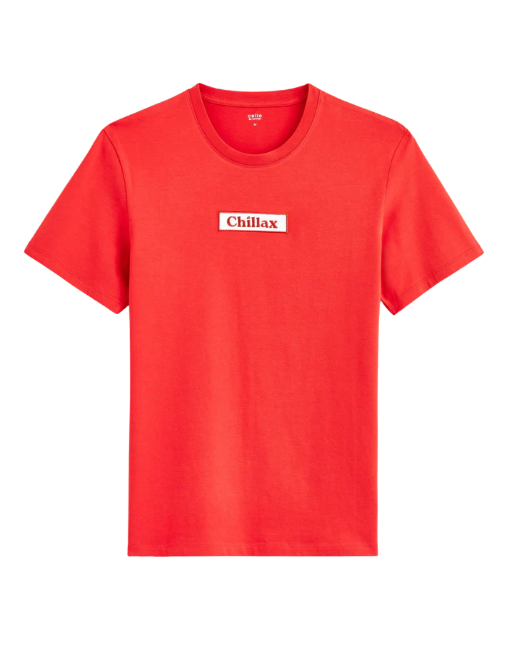 FECHILLAX RED 03 SS TSHIRT Celio
