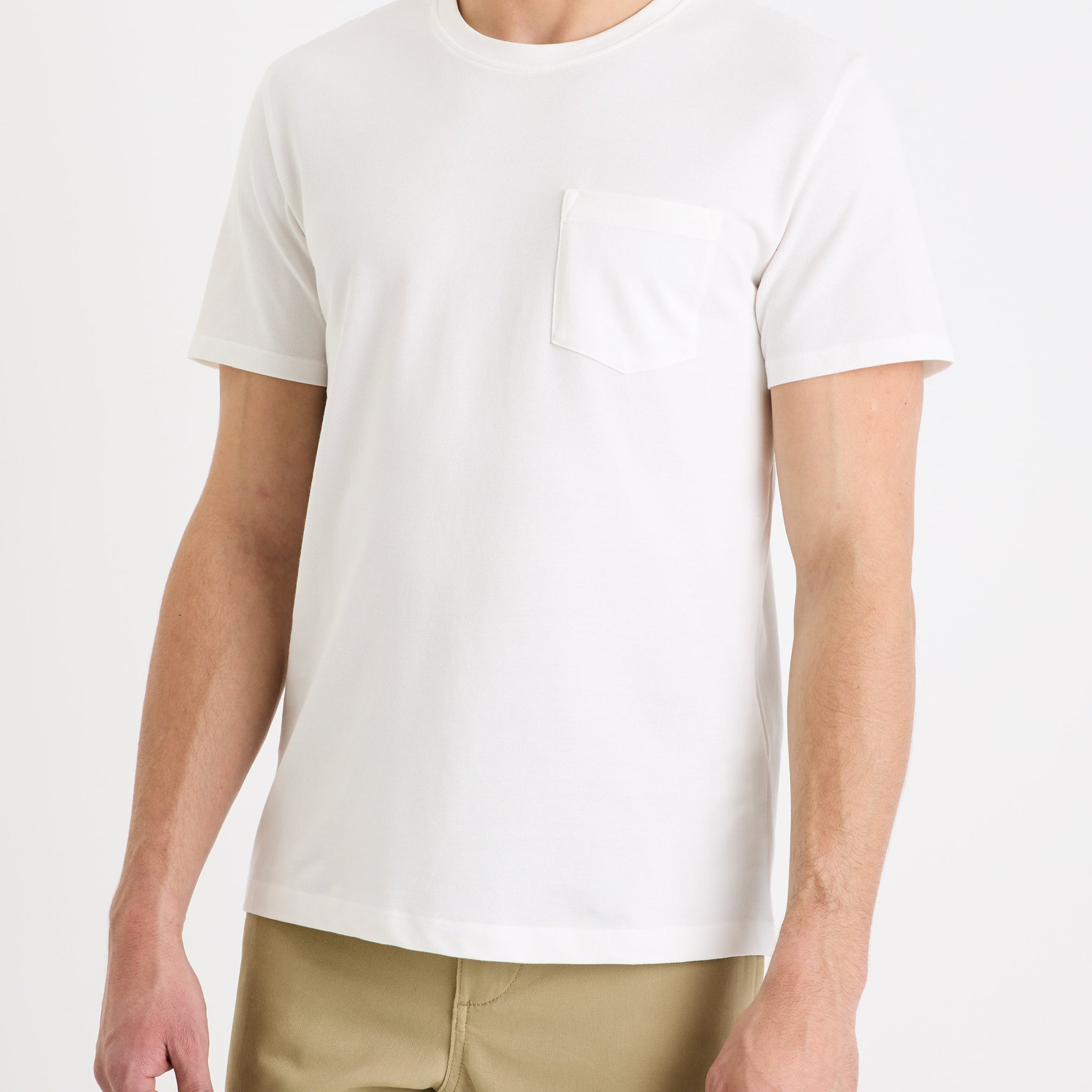 Gepik Off White Short Sleeves Tshirt Celio