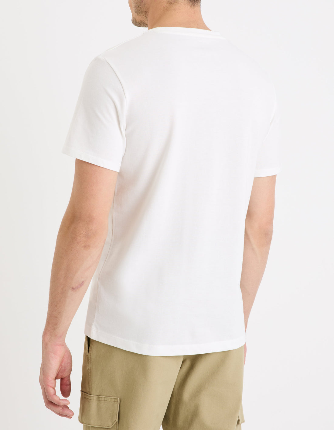 Gepik Off White Short Sleeves Tshirt Celio