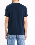 Geflag Navy Short Sleeves Tshirt Celio