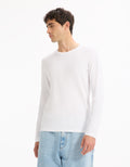 GEUNIML OPTICAL WHITE LS TSHIRT Celio