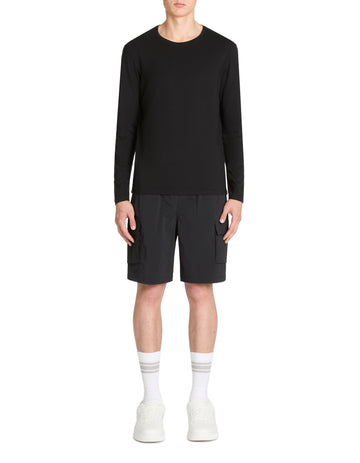 Black Long Sleeves Tshirt