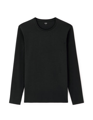 Geuniml Black Long Sleeves Tshirt