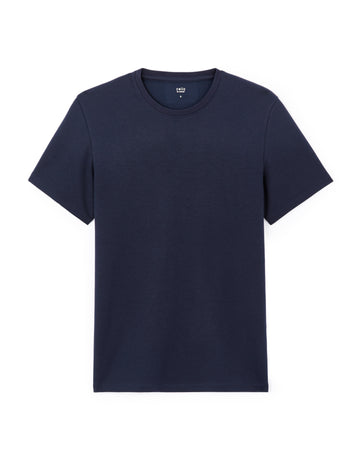 Geteboude Navy Short Sleeves Tshirt