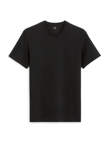 Geteboude Black Short Sleeves Tshirt