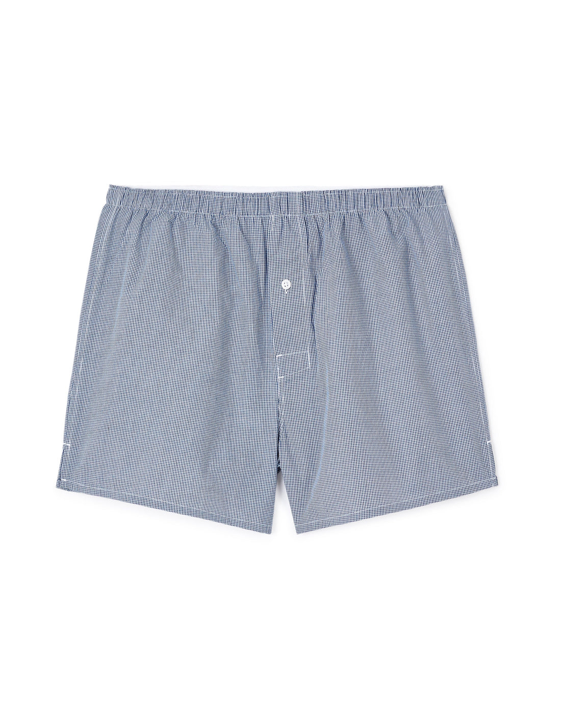 pyjama tshirt uni + short carreaux