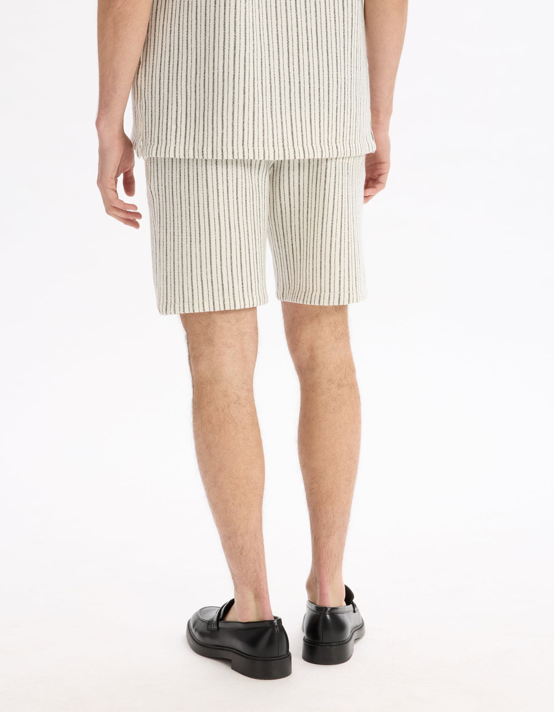 Short lin raye maille