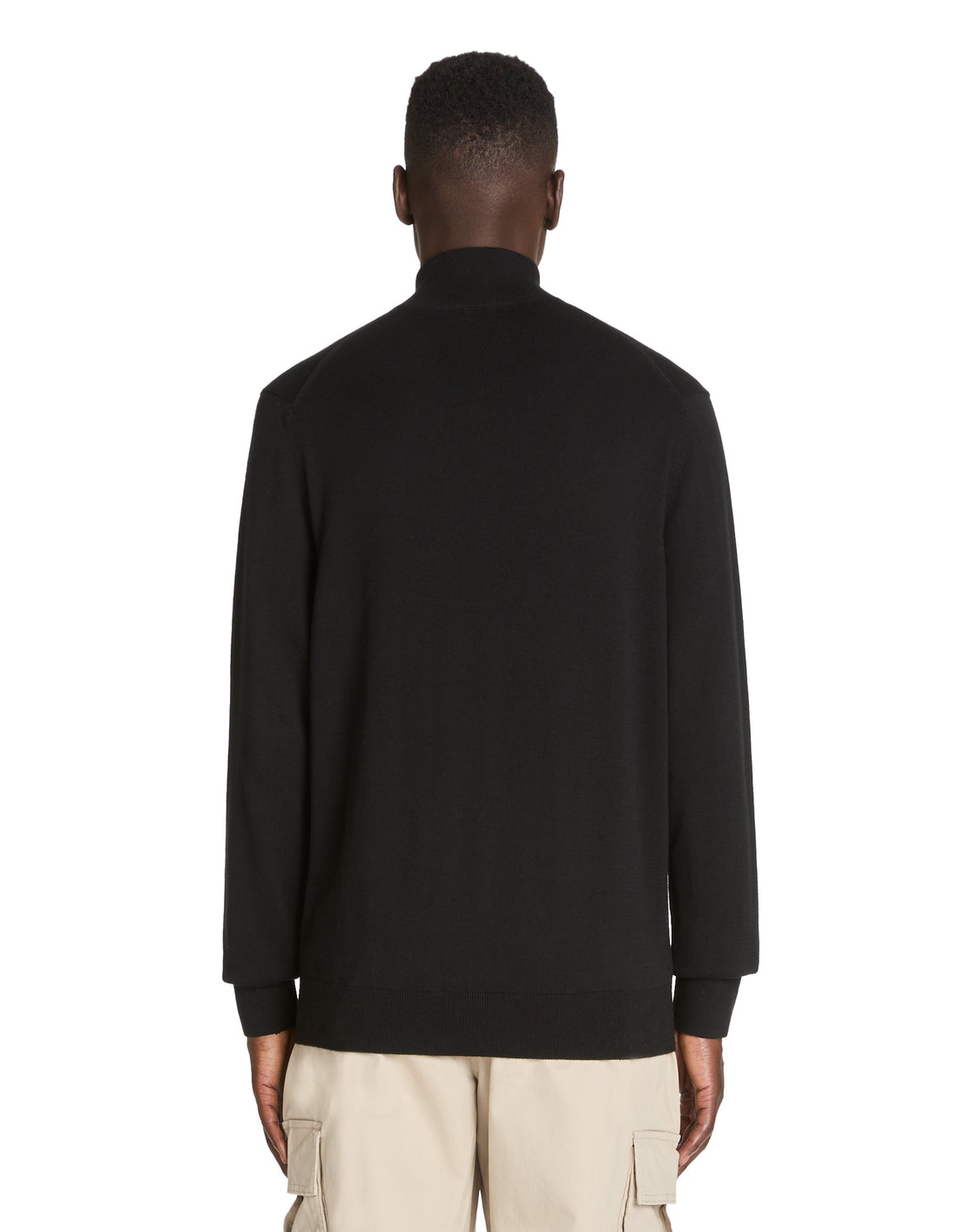 Black Turtle Neck Jumper