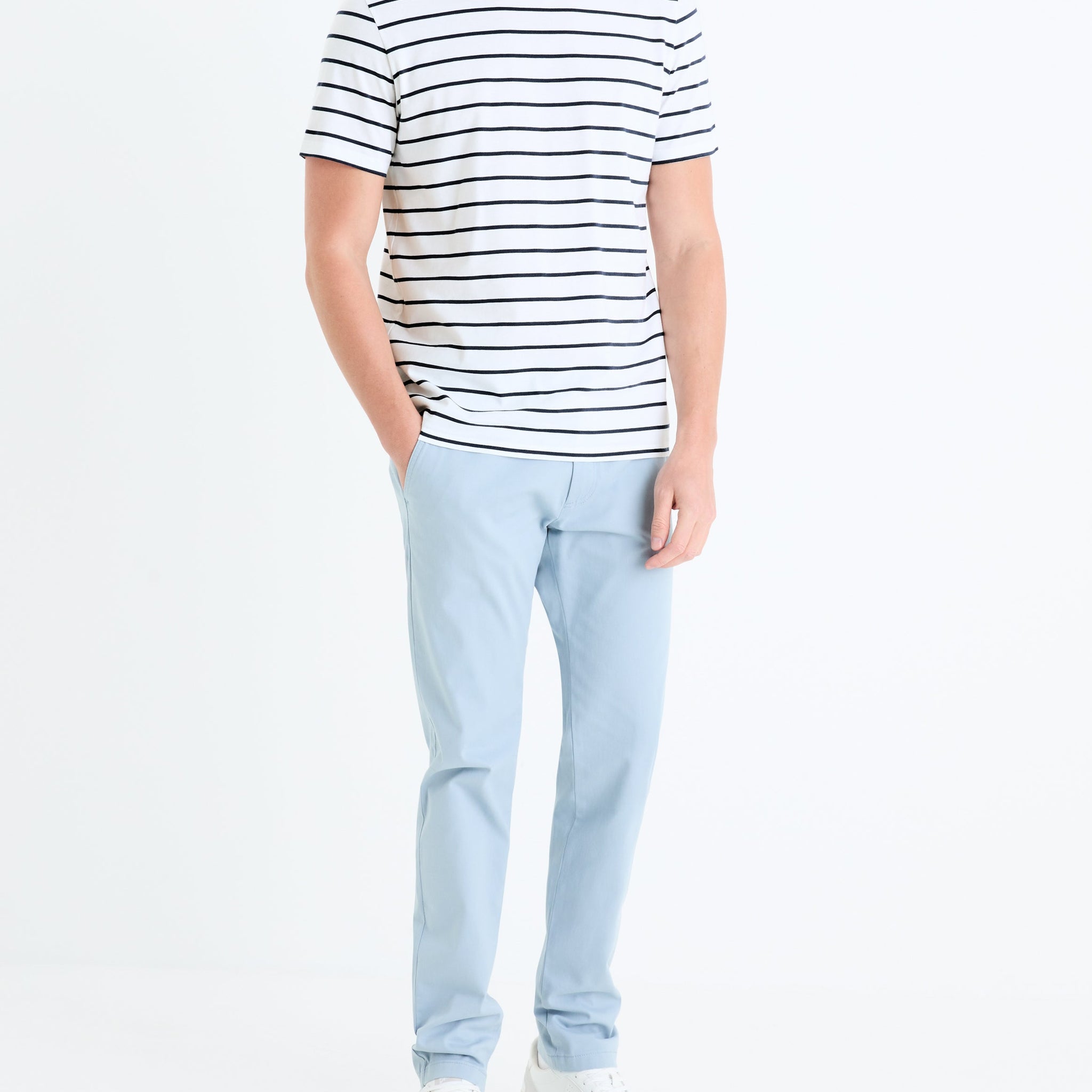 Gebaser White Short Sleeves Tshirt Celio