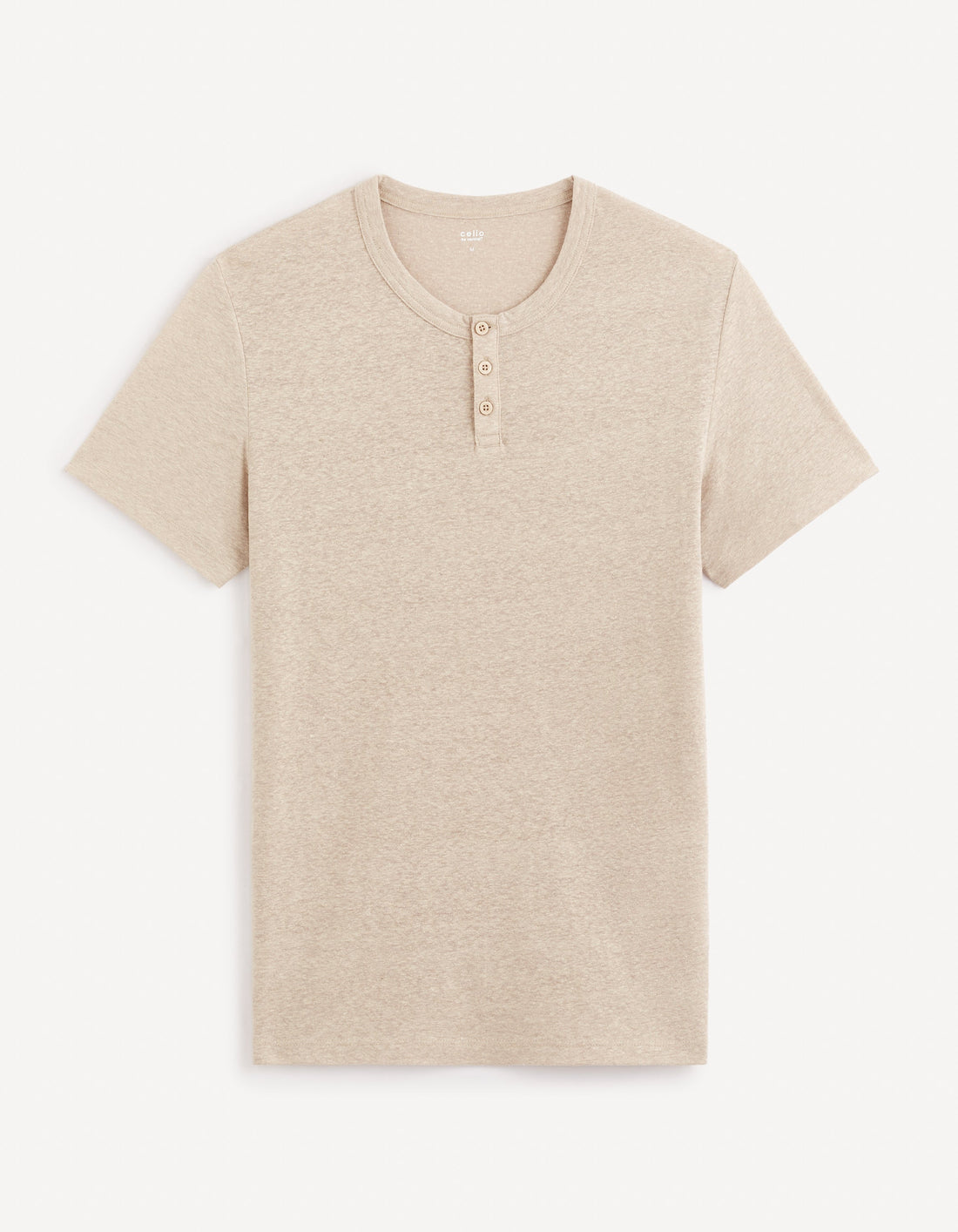 Tshirt col henley