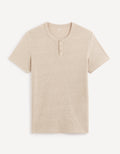 Tshirt col henley