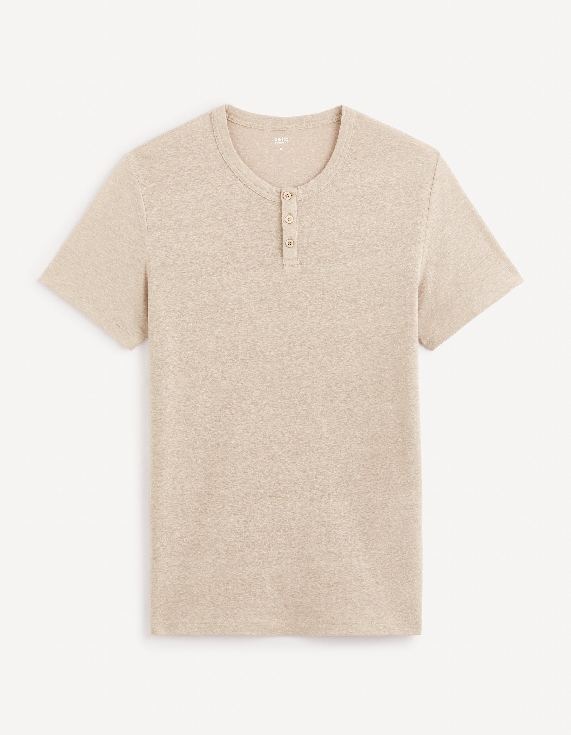 Tshirt col henley