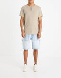 Tshirt col henley